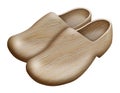 Dutch wooden shoes