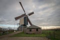 Duthc windmill in Valburg (Netherlands Royalty Free Stock Photo