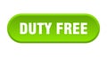 duty free button Royalty Free Stock Photo