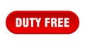 duty free button Royalty Free Stock Photo