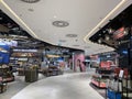 Duty free interior of the Vaclav Havel Prague Airport