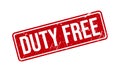 Duty Free Rubber Stamp. Duty Free Grunge Stamp Seal Vector Illustration Royalty Free Stock Photo