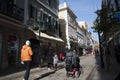 Duty Free Shopping in the main town on the Rock of Gibraltar