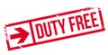 Duty free stamp