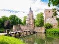 Duurstede castle with Burgundian tower and donjon in Wijk bij Du Royalty Free Stock Photo