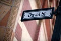 Duval St Royalty Free Stock Photo