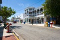 Duval street in Key West Royalty Free Stock Photo