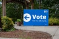 Voter Ballot Drop sign in King County WA