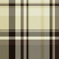 Duvet cover background vector seamless, colourful texture pattern plaid. Artwork tartan check fabric textile in light and black