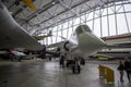 Duxford England May 2021 TSR-2 fighter bomber exhibited in duxford , extremely rare plane that never went into full production