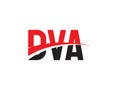 DVA Letter Initial Logo Design Vector Illustration Royalty Free Stock Photo