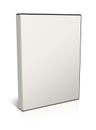 DVD box blank template white for presentation layouts and design. 3D rendering Royalty Free Stock Photo