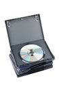 DVD Cases Royalty Free Stock Photo