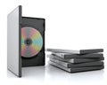 Dvd cases Royalty Free Stock Photo