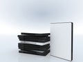 DVD cases, software presentation Royalty Free Stock Photo