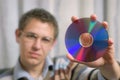 Dvd disc Royalty Free Stock Photo