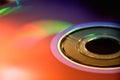 DVD disk Royalty Free Stock Photo