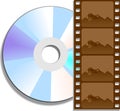 DVD Movie Royalty Free Stock Photo