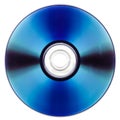 DVD over white Royalty Free Stock Photo