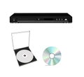 DVD player with cd disk