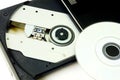 DVD recorder closeup Royalty Free Stock Photo