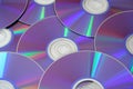 DVD's Royalty Free Stock Photo