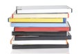 DVD video cases Royalty Free Stock Photo