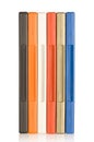 DVD video cases Royalty Free Stock Photo
