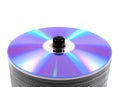 DVDs Royalty Free Stock Photo