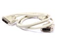 DVI cable. Royalty Free Stock Photo