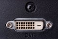 DVI connector Royalty Free Stock Photo