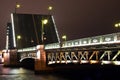 Dvortsoviy bridge in St. Petersburg