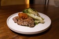 Korean Grilled Iberico Pork with Lettuce