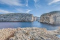 Dwajra Bay in Gozo Island, Malta Royalty Free Stock Photo