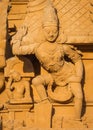 Dwarapalaka on entrance Gopuram of Brihadeswarar temple.