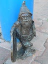 WROCLAW,SILESIA,POLAND-Dwarf,gnome-Wroclaws tourist attraction