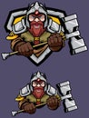 Dwarf Mascot Logo