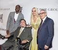 Dwayne Wade.Marc Buoniconti, Lindsey Vonn and Dr.Barth Green
