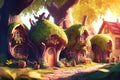 dwellings of fabulous forest creatures