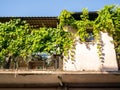 Dwellings in the south. The apartment is on the second floor. Roof life. Last floor. Cozy balcony Royalty Free Stock Photo