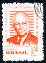 Dwight Eisenhower printed by Brazil