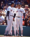 Dwight Evans and Bill Buckner Boston Red Sox Royalty Free Stock Photo