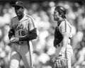 Dwight Gooden and Gary Carter Royalty Free Stock Photo