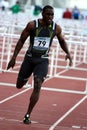 Dwight Thomas at 110 meter hurdles