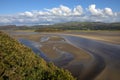 Dwyryd Estuary Viewed from Portmeirion in North Wales, UK Royalty Free Stock Photo