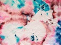 Dye Effect Patchwork. Ethnic Texture. Flowers Bohemian Pattern. Textile Print. Mottled Prints. Graphic Multicolor White Tie Dye Royalty Free Stock Photo