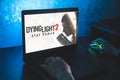 Dying light 2 Stay human video game. Point of view video gaming on PC. Playing computer video game