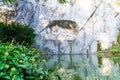 dying lion monument, landmark in Lucerne Switzerland Royalty Free Stock Photo