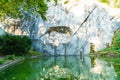 dying lion monument, landmark in Lucerne Switzerland Royalty Free Stock Photo