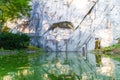 dying lion monument, landmark in Lucerne Switzerland Royalty Free Stock Photo